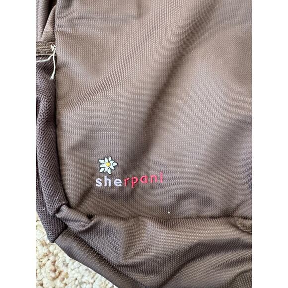 Sherpani Crossbody bag/purse, Lots of pockets! Brown Canvas - Picture 4 of 12